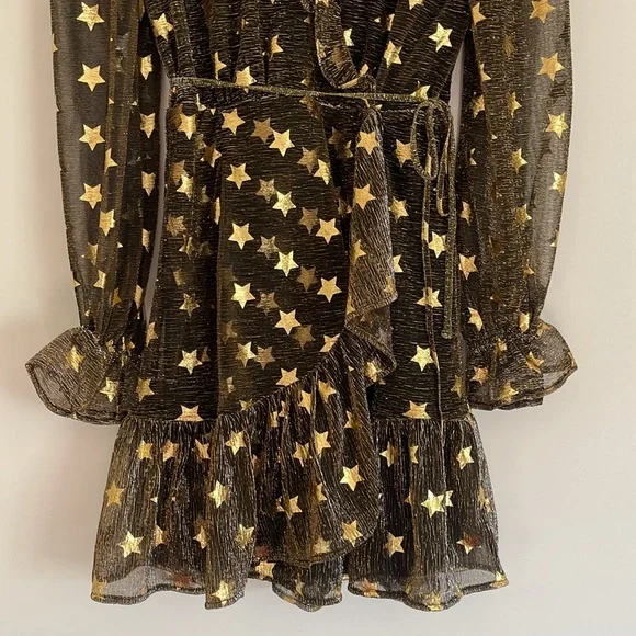 betsey johnson gold dress Brocade Runway Evening Strapless Sz 2 4% Spandex Care Instructions VTG Betsey Johnson New York